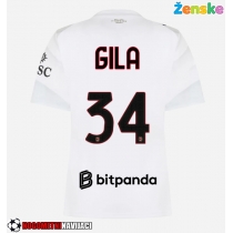 Ženske Nogometnih dresov AC Milan Mario Gila #34 Gostujoči 2026-27 Kratki rokavi